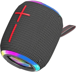 Колонка порт. Supra BTS-515 черный 20W 1.0 BT/3.5Jack/USB 10м 2400mAh