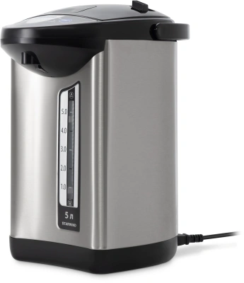 Термопот Starwind STP5741 5л. 800Вт серебристый/черный