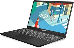 Ноутбук MSI Modern 15 H B13M-099RU Core i7 13700H 16Gb SSD512Gb Intel Iris Xe graphics 15.6" IPS FHD (1920x1080) Windows 11 Pro black WiFi BT Cam (9S7-15H411-099)