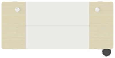 Стол для компьютера Cactus CS-EDL-WWD с электроприводом столешница МДФ белый дуб молочный каркас белый (CS-EDL-WWD)