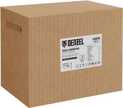 Генератор Denzel DES-32 3.2кВт