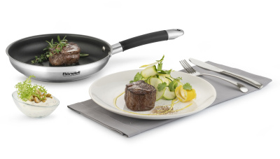 Сковорода Rondell Prime RDS-1676 круглая 24см покрытие: Eclipse ручка несъемная (без крышки) стальной