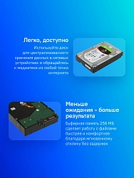 Жесткий диск Seagate SATA-III 8TB ST8000VN004 NAS Ironwolf 4KN (7200rpm) 256Mb 3.5"