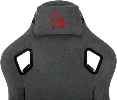 Кресло игровое A4Tech Bloody GC-770 серый соты с подголов. крестов. металл (комплект 1шт)