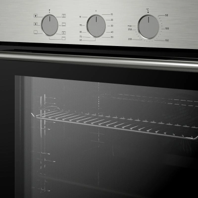 Духовой шкаф Электрический Kuppersberg HF 603 BX черный/нержавеющая сталь