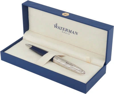 Ручка шариков. Waterman Carene L`Essence du Bleu (CW2166425) LaqBlue CT M син. черн. подар.кор.