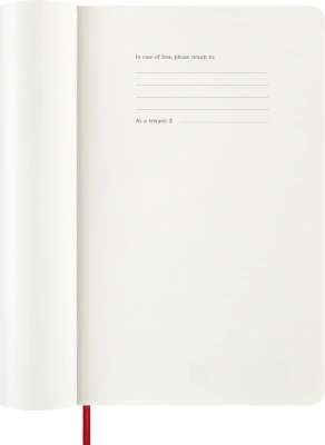 Еженедельник Moleskine CLASSIC SOFT WKNT Large 130х210мм 144стр. мягкая обложка красный