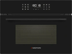 Духовой шкаф Электрический Meferi Microwave MEO609BK черный/нержавеющая сталь