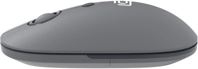 Мышь Оклик 409MW графитовый оптическая 1600dpi silent беспров. BT/Radio USB для ноутбука 4but (2007545)