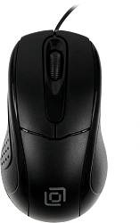 Мышь Оклик 305M черный оптическая 1000dpi USB 3but (412850)