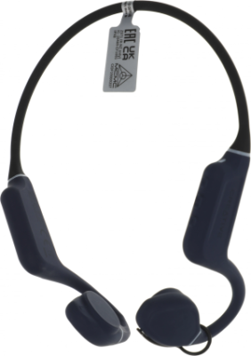 Гарнитура накладные Creative Outlier Free Pro Plus черный/синий беспроводные bluetooth крепление за ухом (51EF1081AA001)