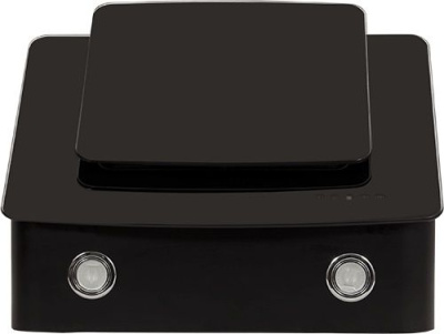 Вытяжка каминная Elikor Кварц 60П-1000-Е4Д черный управление: сенсорное (1 мотор)