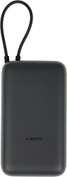 Мобильный аккумулятор Xiaomi BHR9740GL 20000mAh QC3.0/PD2.0 22.5W 3A USB-A/USB-C темно-серый