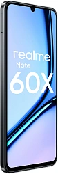 Смартфон Realme RMX3938 Note 60х 128Gb 4Gb черный моноблок 3G 4G 2Sim 6.74" 720x1600 Android 14 8Mpix 802.11 a/b/g/n/ac GPS GSM900/1800 GSM1900 A-GPS microSD max2048Gb