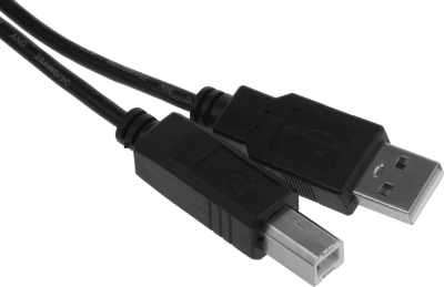 Кабель KingPrice KP-AmBm-v2-1.5m ver2.0 USB A (m) USB B(m) 1.5м черный