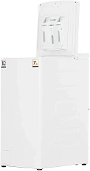 Стиральная машина Midea MFE12W75B/W-RU класс: A загр.вертикальная макс.:7.5кг белый