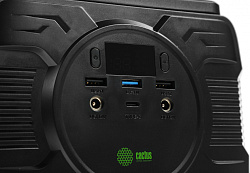 Электростанция портативная Cactus CS-PCS144-EC5 40000mAh 5A 3xUSB черный