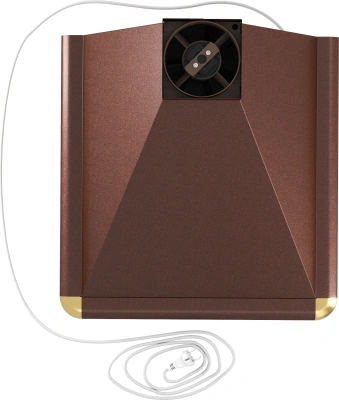 Вытяжка каминная Elikor Сатурн 50П-180-В1Л медный антик/золотистый управление: кнопочное (1 мотор)