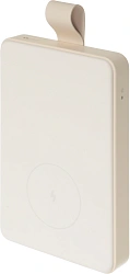 Мобильный аккумулятор Xiaomi BHR9074GL 6000mAh Qi 15W 2.4A USB-C беспров.зар. бежевый