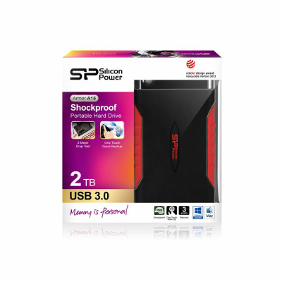 Жесткий диск Silicon Power USB3.0 1TB SP010TBPHDA15S3L Armor 2.5" черный