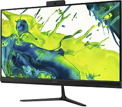 Моноблок Acer Aspire C27B-GARL 27" Full HD Core Ultra 7 255U (1.7) 16Gb SSD512Gb Graphics Eshell GbitEth WiFi BT клавиатура мышь Cam черный 1920x1080