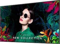 Панель Samsung 50" QM50C черный VA LED 8ms 16:9 HDMI M/M матовая 4000:1 500cd 178гр/178гр 3840x2160 DP RCA Да 4K USB 18.1кг