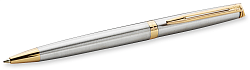 Ручка шариков. Waterman Hemisphere (S0920370) Steel GT M син. черн. подар.кор.
