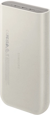 Мобильный аккумулятор Samsung EB-P4520 20000mAh PD3.0 45W 4A 3xUSB-C бежевый (EB-P4520XUEGRU)