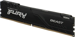 Память DDR4 2x16GB 3200MHz Kingston KF432C16BB1K2/32WP Fury Beast Black RTL Gaming PC4-25600 CL16 DIMM 288-pin 1.35В dual rank с радиатором Ret