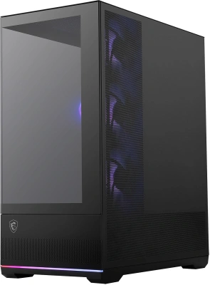 Корпус MSI MAG Pano 110R PZ черный без БП ATX 6x120mm 7x140mm 2xUSB3.0 1xUSB3.1 audio AirDuct bott PSU