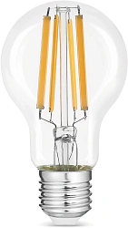 Лампа светодиодная Gauss Filament 102902120 20Вт цок.:E27 груша 220B св.свеч.бел.теп. (упак.:10шт)
