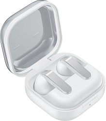 Гарнитура внутриканальные Samsung Galaxy Buds 4 белый беспроводные bluetooth в ушной раковине (SM-R540NZWACIS)