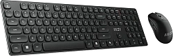 Клавиатура + мышь MSI K210 Combo клав:черный мышь:черный USB беспроводная (S11-43RU213-Y92)