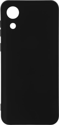 Чехол (клип-кейс) BoraSCO для Samsung Galaxy A03 Core Microfiber Case черный (40947)