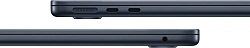 Ноутбук Apple MacBook Air A3240 M4 10 core 24Gb SSD512Gb/10 core GPU 13.6" Liquid Retina (2560x1664) macOS midnight WiFi BT Cam (MC6C4HN/A)