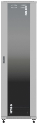 Шкаф серверный NTSS Премиум (NTSS-R32U6080GS) напольный 32U 600x800мм пер.дв.стекл металл 900кг серый 1542мм 71.3кг 1542мм IP20 сталь