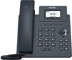 Телефон IP Yealink SIP-T30P без блока питания черный (SIP-T30P WITHOUT PSU)