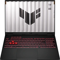 Ноутбук Asus TUF Gaming A16 FA608PP-QT180 Ryzen 7 8745HX 16Gb SSD512Gb NVIDIA GeForce RTX 5070 8Gb 16" IPS WQXGA (2560x1600) без ОС grey WiFi BT Cam (90NR0MD1-M00A60)