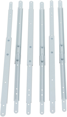 Стойка двухрамная NTSS NTSS-2POR42U/600-1000 42U 550ммx1000мм 600кг серый