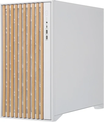 Корпус Formula TimberLine T0 белый без БП ATX 6x120mm 6x140mm 2xUSB3.0 audio bott PSU