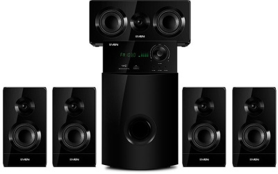 Колонки Sven HT-210 5.1 черный 125Вт