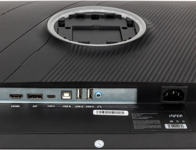 Монитор Hiper 31.5" Gaming HB3202 черный IPS LED 1ms 16:9 HDMI M/M матовая HAS Piv 300cd 178гр/178гр 2560x1440 165Hz FreeSync DP Quad HD 2K (1440p) USB 6.8кг