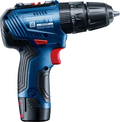 Дрель-шуруповерт Bosch GSB 12V-30 аккум. патрон:быстрозажимной (кейс в комплекте) (06019G9100)