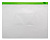 Папка на молнии ZIP Бюрократ -BPM5AGRN A5 полипропилен 0.15мм карм.для визит. цвет молнии зеленый