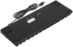Клавиатура Logitech G412 TKL механическая черный USB for gamer LED (920-010449)