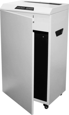 Шредер Heleos УО90-5 белый/черный (секр.P-5) перекрестный 21лист. 90лтр. скрепки скобы пл.карты CD