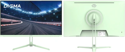Монитор Digma 23.8" Overdrive 24P410F мятный IPS LED 1ms 16:9 HDMI матовая 300cd 178гр/178гр 1920x1080 200Hz G-Sync FreeSync DP FHD USB 2.8кг