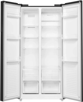 Холодильник Maunfeld MFF177NFBE 2-хкамерн. черный инвертер