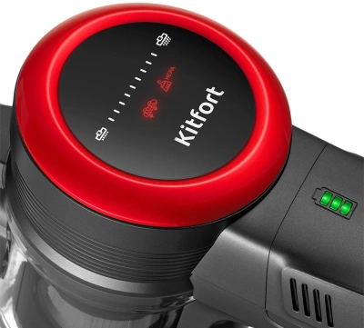 Пылесос ручной Kitfort КТ-5175-2 220Вт красный/черный