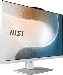 Моноблок MSI Modern AM272P 12M-1245RU 27" Full HD i5 1235U (1.3) 16Gb SSD500Gb Iris Xe Windows 11 Pro GbitEth WiFi BT 120W клавиатура мышь Cam белый 1920x1080